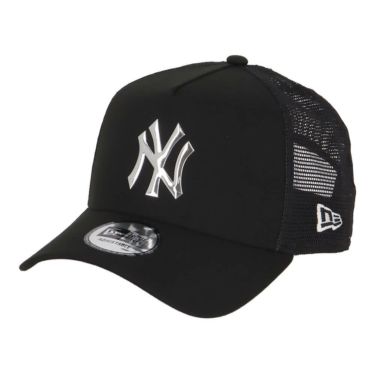 ニューエラ NEW ERA　キャップ 9FORTY A-Frame トラッカー TPU Logo New York Yankees ニューヨーク・ヤンキース 14388593 ブラック