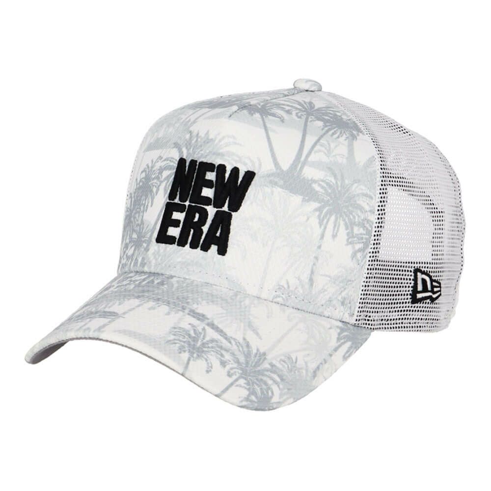 ニューエラ NEW ERA　キャップ 9FORTY A-Frame Palm Tree Camo スクエアニューエラ 14391353 ホワイトカモ