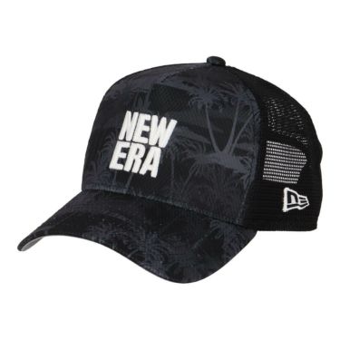 ニューエラ NEW ERA　キャップ 9FORTY A-Frame Palm Tree Camo スクエアニューエラ 14391354 ブラックカモ