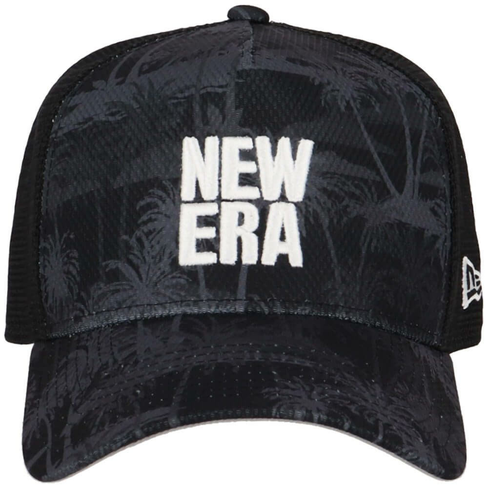 ニューエラ NEW ERA　キャップ 9FORTY A-Frame Palm Tree Camo スクエアニューエラ 14391354 ブラックカモ 詳細3