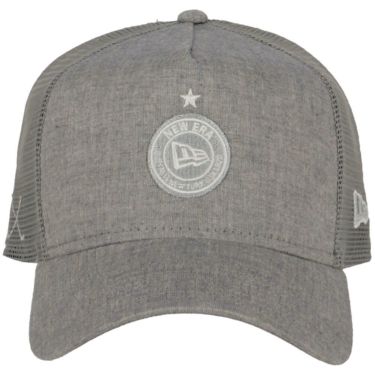 ニューエラ NEW ERA　キャップ 9FORTY A-Frame トラッカー Linen Dungaree 14391362 ネイビー 詳細4