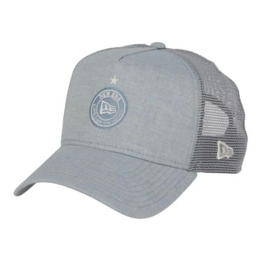 ニューエラ NEW ERA　キャップ 9FORTY A-Frame トラッカー Linen Dungaree 14391363 ブルー