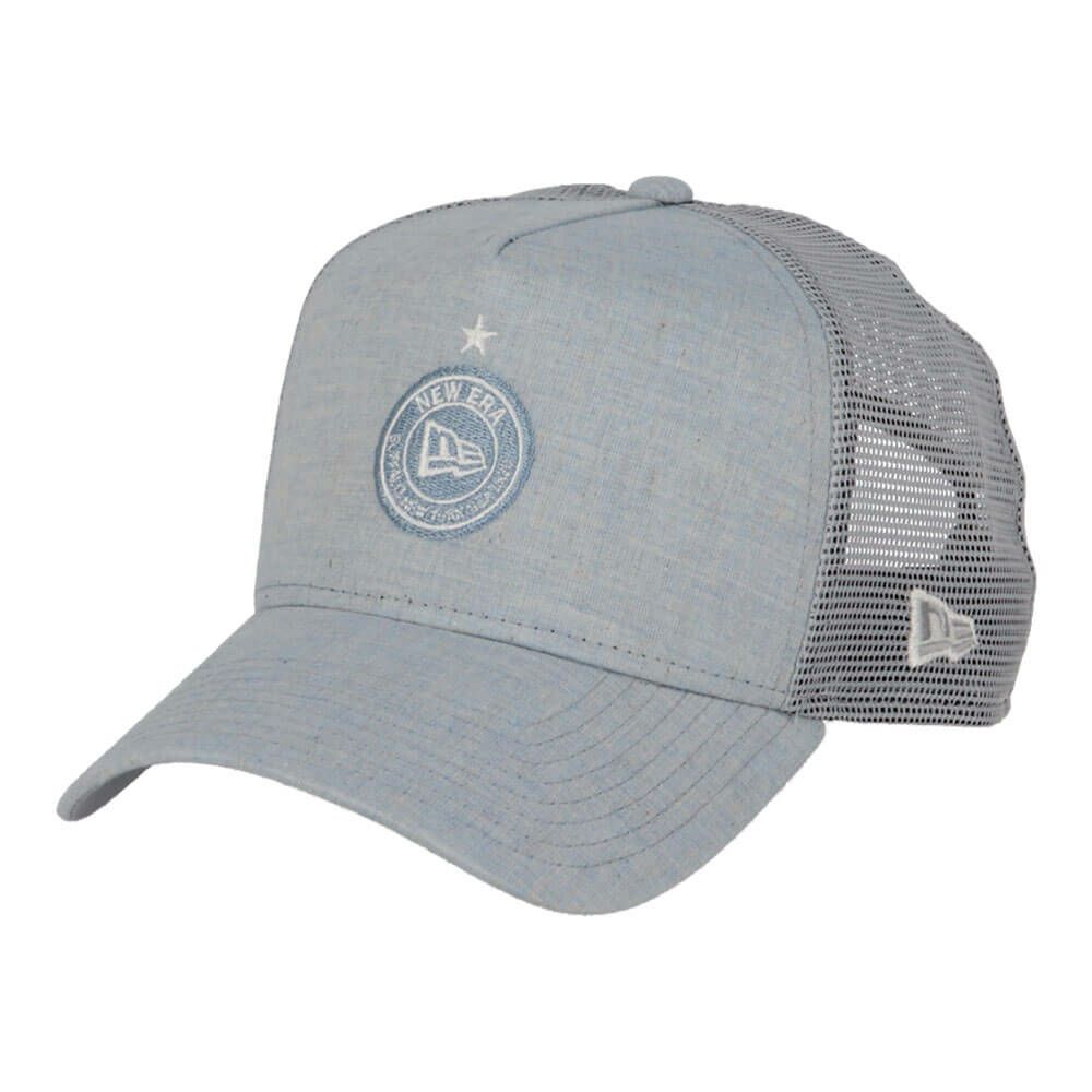 ニューエラ NEW ERA　キャップ 9FORTY A-Frame トラッカー Linen Dungaree 14391363 ブルー