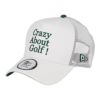 ニューエラ NEW ERA　キャップ 9FORTY A-Frame トラッカー Crazy About Golf 14391372 ホワイト