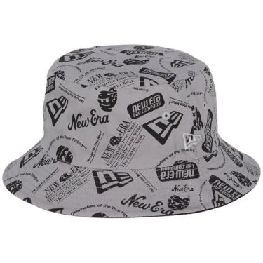ニューエラ NEW ERA　リバーシブル ハット Monogram Pattern 14388498 ブラック/グレー 詳細2