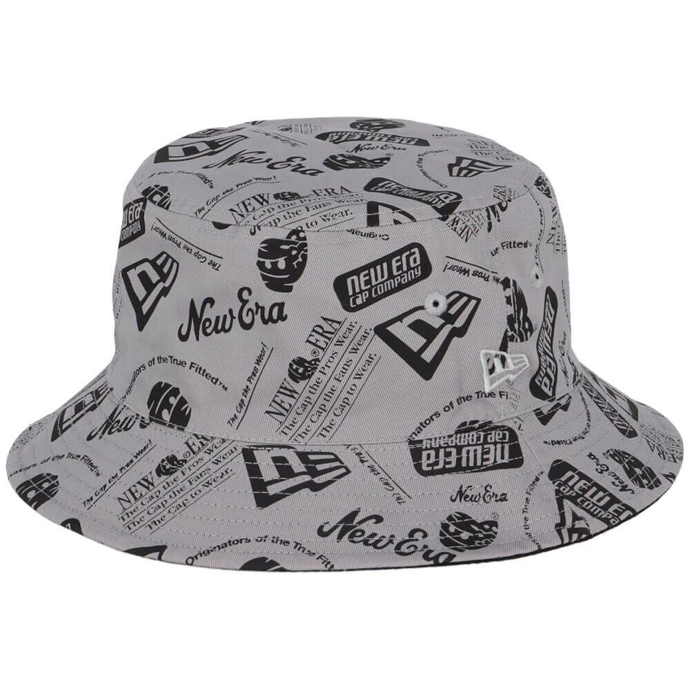 ニューエラ NEW ERA　リバーシブル ハット Monogram Pattern 14388498 ブラック/グレー 詳細2
