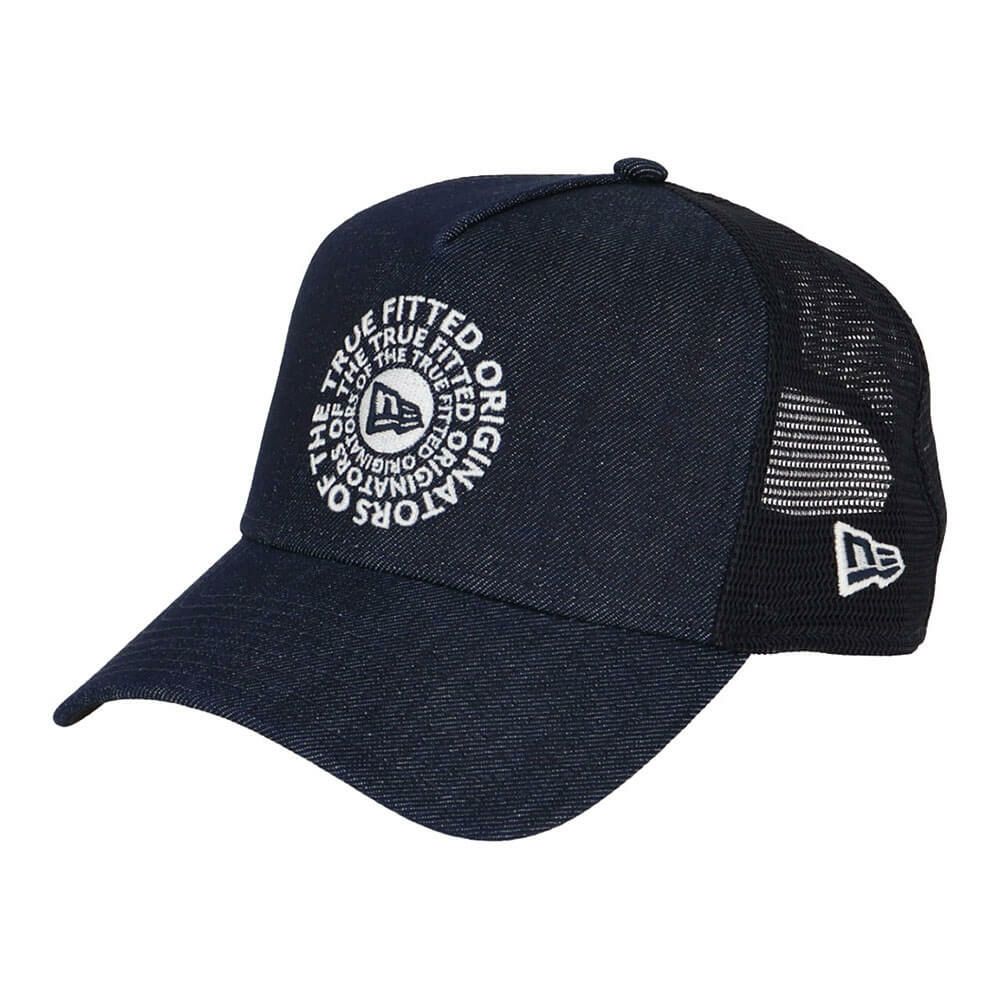 ニューエラ NEW ERA　キャップ 9FORTY A-Frame トラッカー Circle OOTTF 14388611 ネイビー