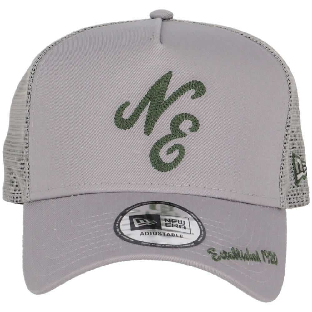 ニューエラ NEW ERA　キャップ 9FORTY A-Frame トラッカー Classic Logo 14388646 グレー 詳細3