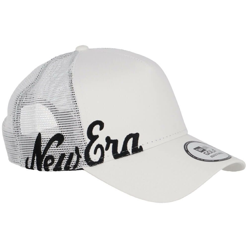 ニューエラ NEW ERA　キャップ 9FORTY A-Frame トラッカー Essential オールドロゴ 14391340 ホワイト