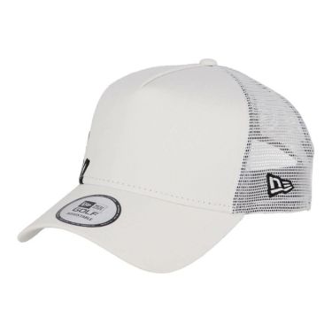 ニューエラ NEW ERA　キャップ 9FORTY A-Frame トラッカー Essential オールドロゴ 14391340 ホワイト 詳細2