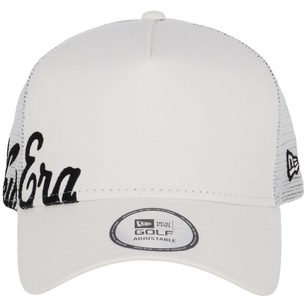 ニューエラ NEW ERA　キャップ 9FORTY A-Frame トラッカー Essential オールドロゴ 14391340 ホワイト 詳細4