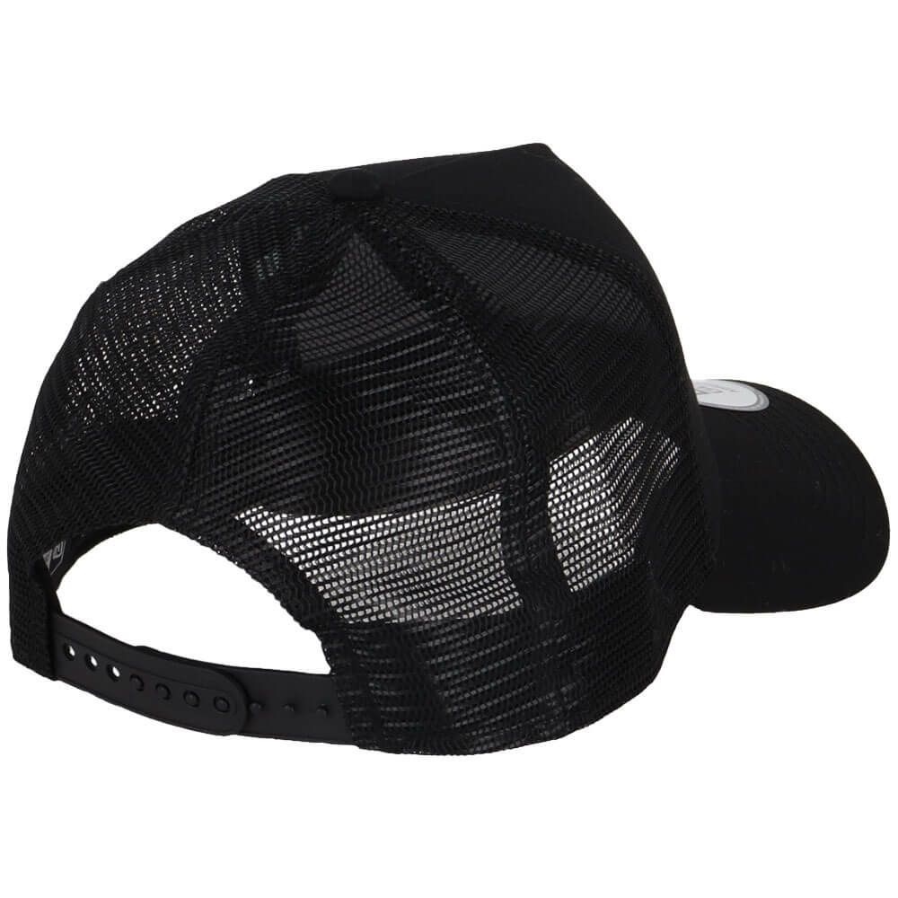 ニューエラ NEW ERA　キャップ 9FORTY A-Frame トラッカー Metal Logo 14391357 ブラック 詳細2