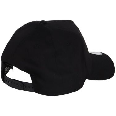 ニューエラ NEW ERA　キャップ 9FORTY A-Frame Stretch Cotton Washable オーバルロゴ 14391384 ブラック 詳細2
