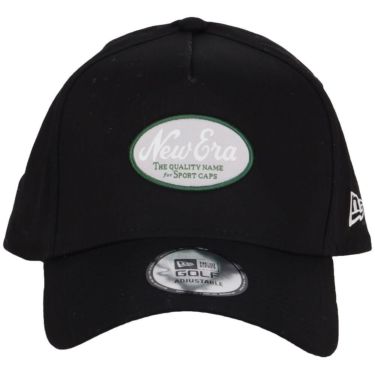 ニューエラ NEW ERA　キャップ 9FORTY A-Frame Stretch Cotton Washable オーバルロゴ 14391384 ブラック 詳細4