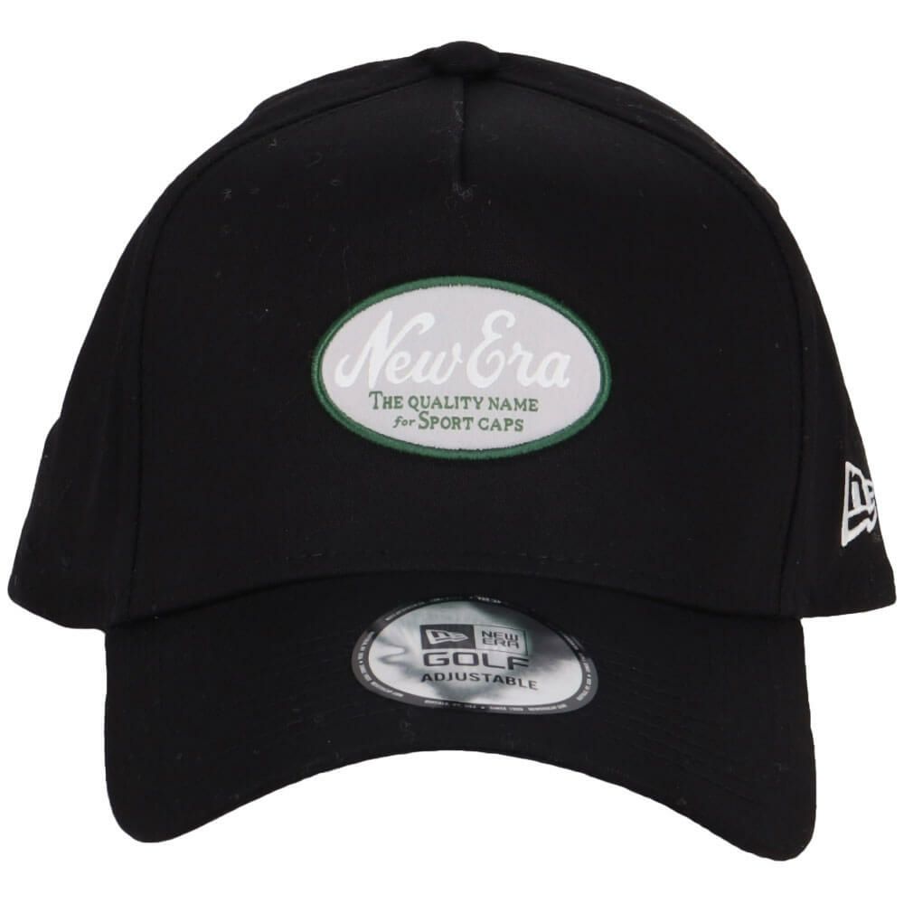 ニューエラ NEW ERA　キャップ 9FORTY A-Frame Stretch Cotton Washable オーバルロゴ 14391384 ブラック 詳細4