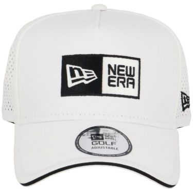 ニューエラ NEW ERA　キャップ 9FORTY A-Frame Laser Perforated ボックスロゴ 14391394 ホワイト 詳細3