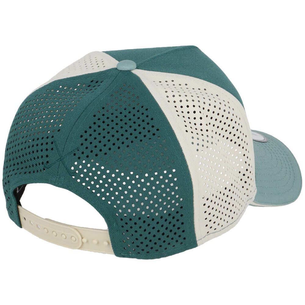 ニューエラ NEW ERA　キャップ 9FORTY A-Frame Laser Perforated ボックスロゴ 14391395 パインニードルグリーン 詳細2
