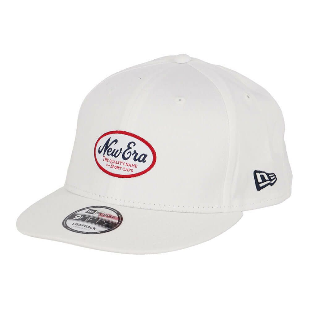 ニューエラ NEW ERA　キャップ 9FIFTY Stretch Cotton Washable オーバルロゴ 14409943 ホワイト