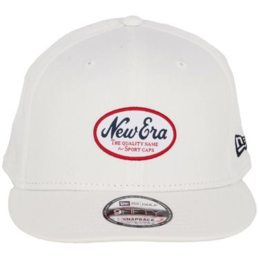 ニューエラ NEW ERA　キャップ 9FIFTY Stretch Cotton Washable オーバルロゴ 14409943 ホワイト 詳細3