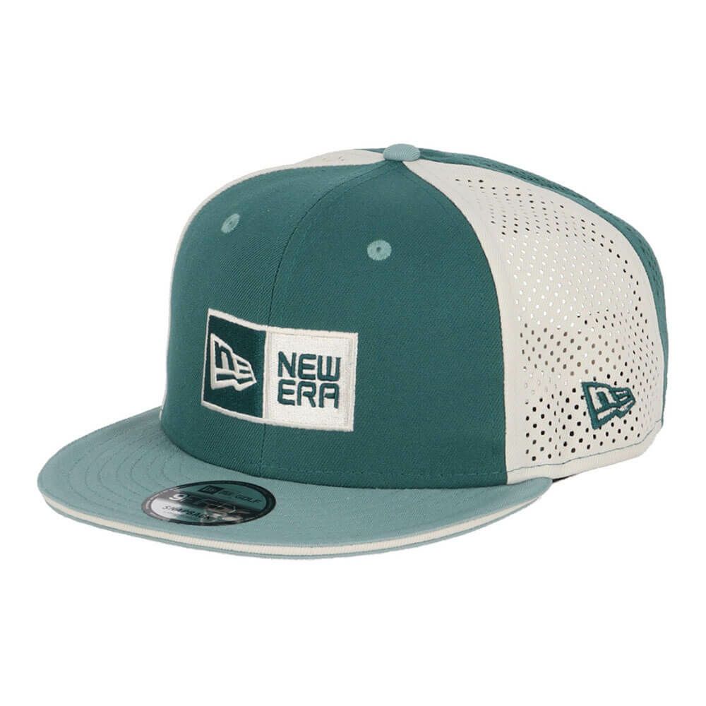 ニューエラ NEW ERA　キャップ 9FIFTY Laser Perforated ボックスロゴ 14409960 パインニードルグリーン