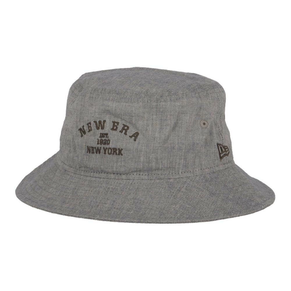 ニューエラ NEW ERA　レディース バケットハット01 ロゴ刺繍 Linen Dungaree 14391222 ネイビー