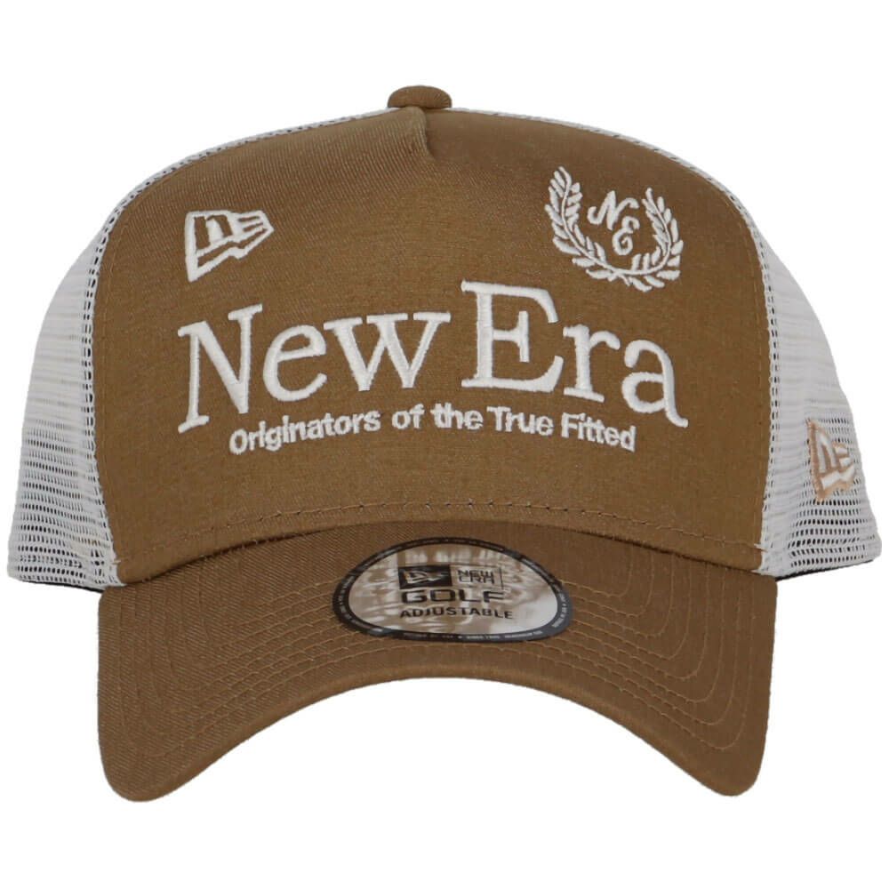 ニューエラ NEW ERA　キャップ 9FORTY A-Frame トラッカー Sustainable Series ECOPET 14391343 ベージュ 詳細3