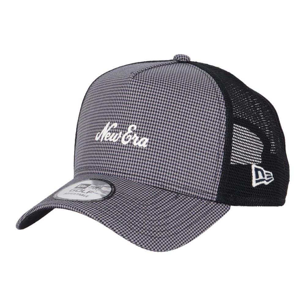 ニューエラ NEW ERA　キャップ 9FORTY A-Frame トラッカー Houndstooth 14391364 ネイビー