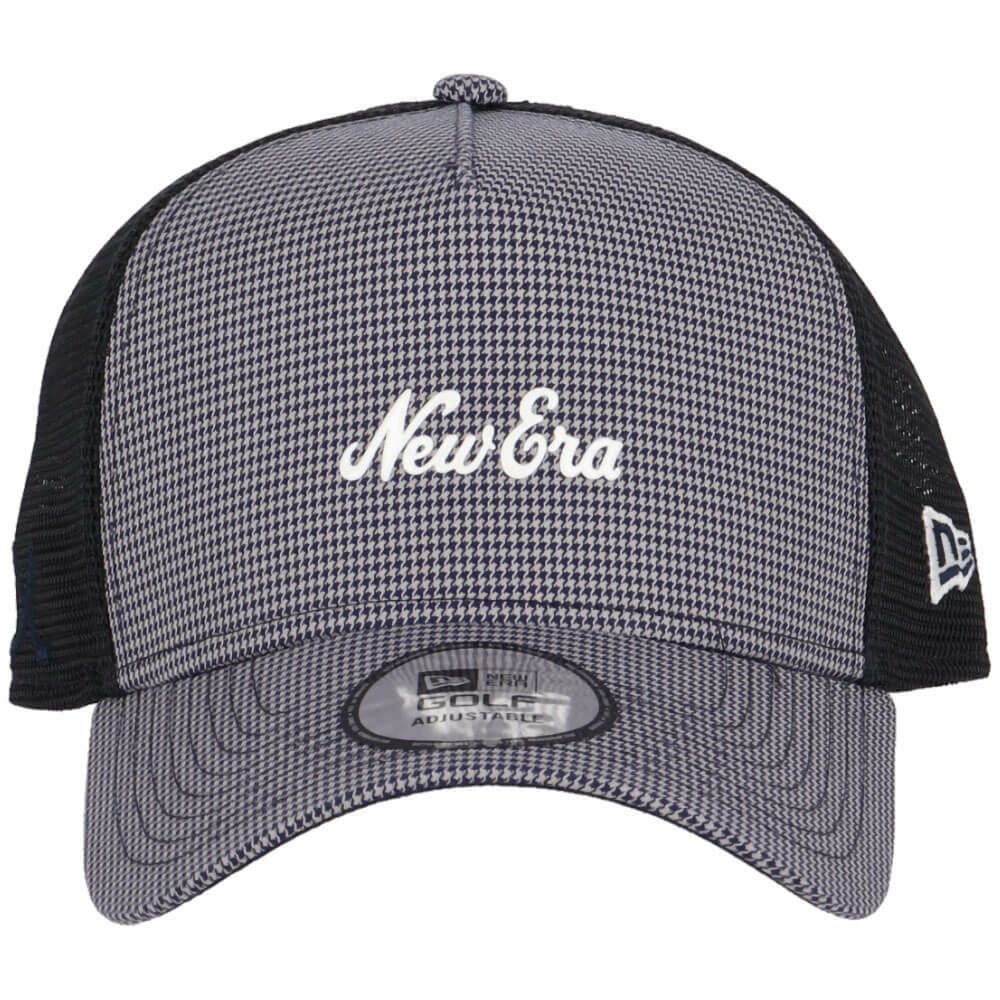 ニューエラ NEW ERA　キャップ 9FORTY A-Frame トラッカー Houndstooth 14391364 ネイビー 詳細3