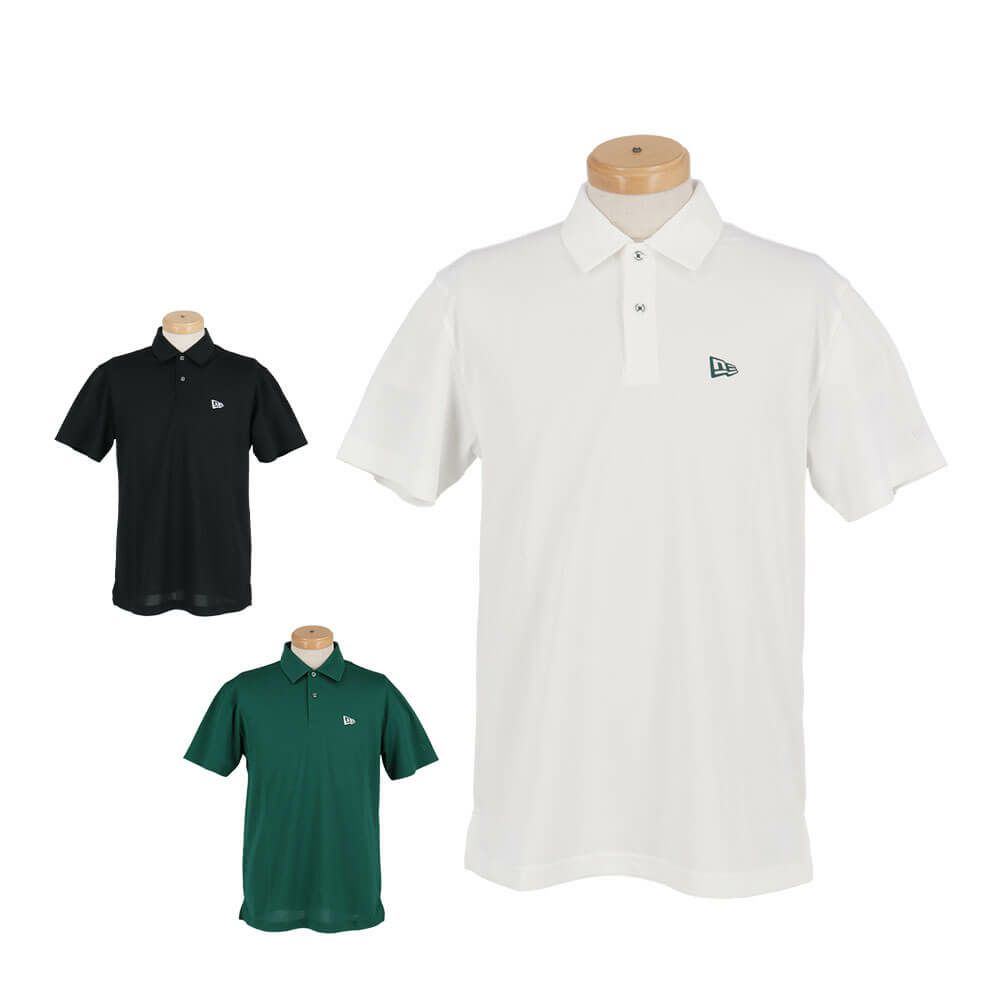 ニューエラ NEW ERA　メンズ 鹿の子 半袖 ポロシャツ　2025年モデル