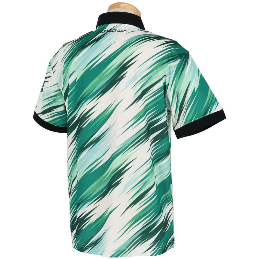 ニューエラ NEW ERA　メンズ 鹿の子 ボタニカル柄 半袖 ポロシャツ　2025年モデル 詳細2