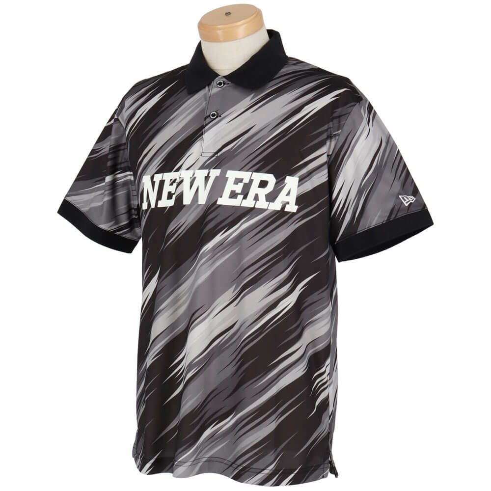 ニューエラ NEW ERA　メンズ 鹿の子 ボタニカル柄 半袖 ポロシャツ　2025年モデル 詳細6