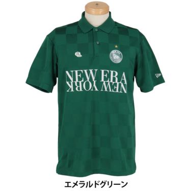 ニューエラ NEW ERA　メンズ ロゴワッペン 半袖 ポロシャツ　2025年モデル 詳細7