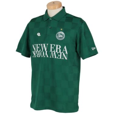 ニューエラ NEW ERA　メンズ ロゴワッペン 半袖 ポロシャツ　2025年モデル 詳細9