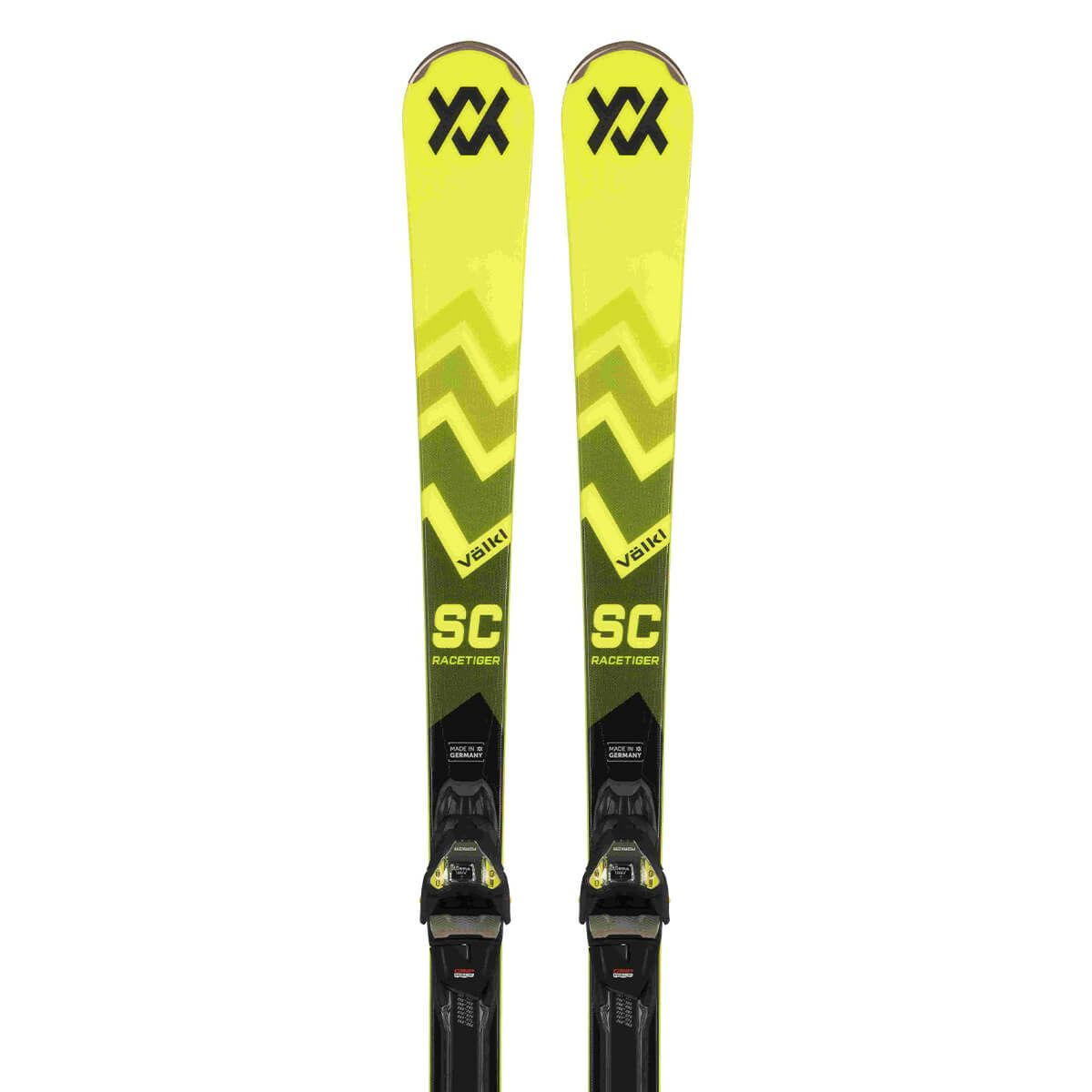 フォルクル VOLKL　RACETIGER SC YELLOW + vMOTION 12 GW Black-Yellow レースタイガーSC　スキー板 ビンディングセット 2024-2025