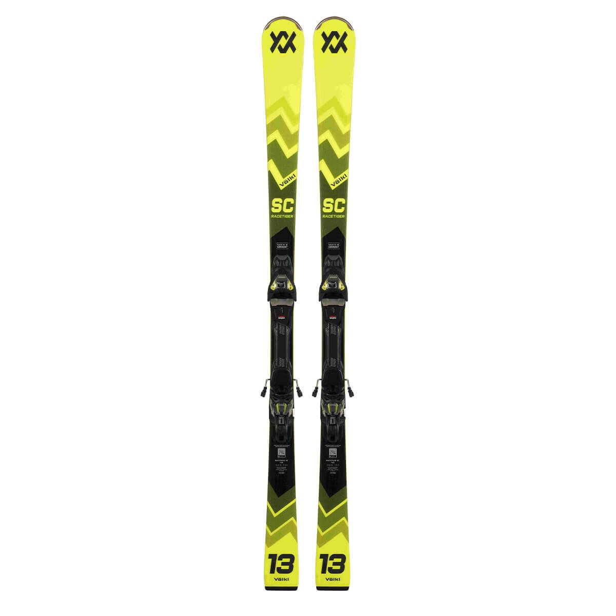 フォルクル VOLKL　RACETIGER SC YELLOW + vMOTION 12 GW Black-Yellow レースタイガーSC　スキー板 ビンディングセット 2024-2025　詳細1