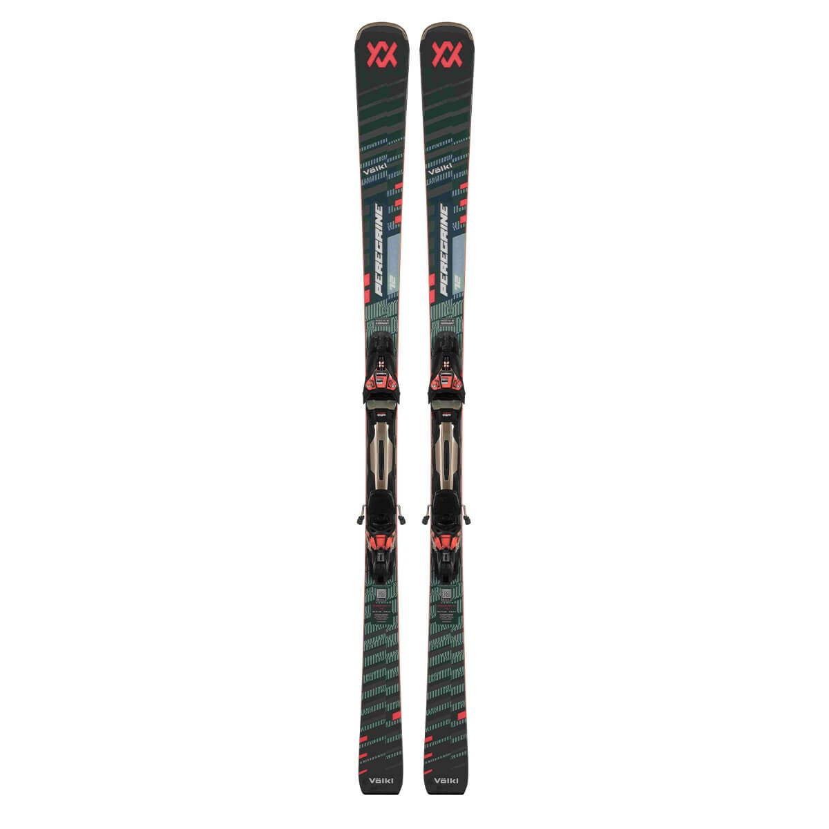 フォルクル VOLKL　PEREGRINE 72 BLUE RED + rMotion3 12 GW Black-flo-red ペレグリン 72　スキー板 ビンディングセット 2024-2025　詳細1