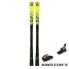 フォルクル VOLKL　RACETIGER SL MASTER + マーカー MARKER XCOMP 16 2023-2024 レースタイガー SL マスター　スキー板 ビンディングセット 2024-2025