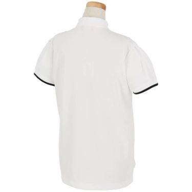 アルチビオ archivio　レディース LOVE刺繍 半袖 ポロシャツ A459308　2025年モデル ホワイト 詳細1