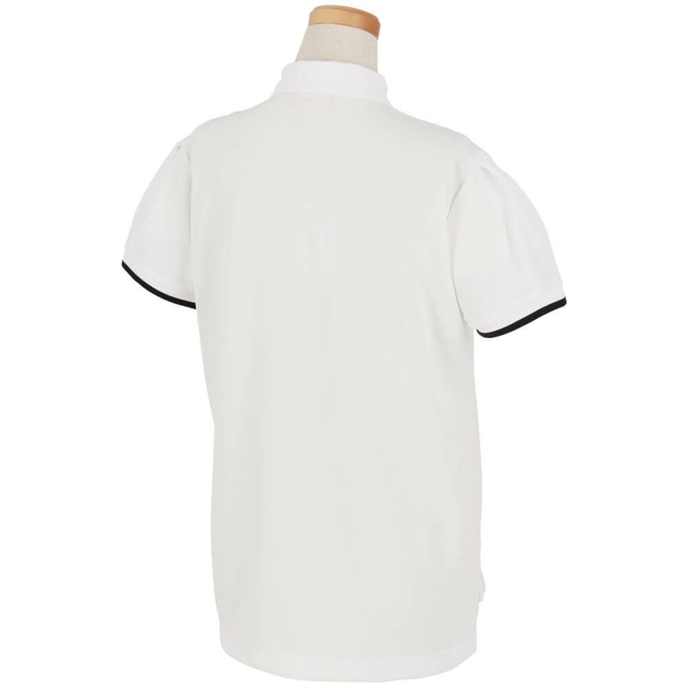 アルチビオ archivio　レディース LOVE刺繍 半袖 ポロシャツ A459308　2025年モデル ホワイト 詳細1