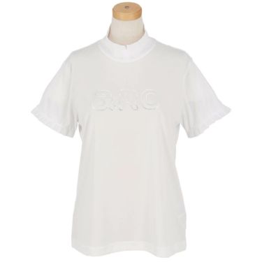 アルチビオ archivio　レディース ロゴデザイン シアー & フリル 半袖 プルオーバー ツインセット A459408　2025年モデル ホワイト 詳細3