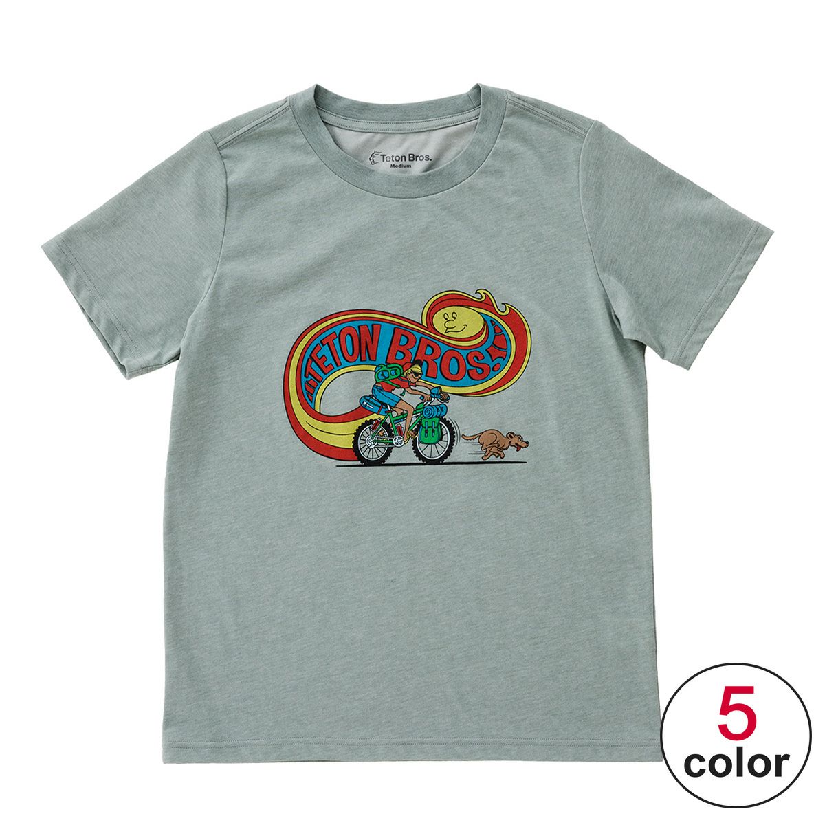 ティートンブロス TETON BROS　Tシャツ バイクパッキングティー Bike Packing Tee TB251-81M 2025