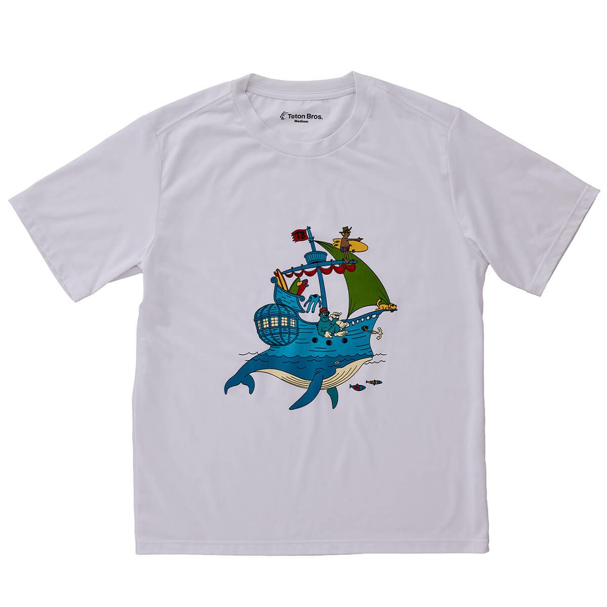 ティートンブロス TETON BROS　Tシャツ ホエールシップティー Whale shipTee TB251-82M 2025 詳細2