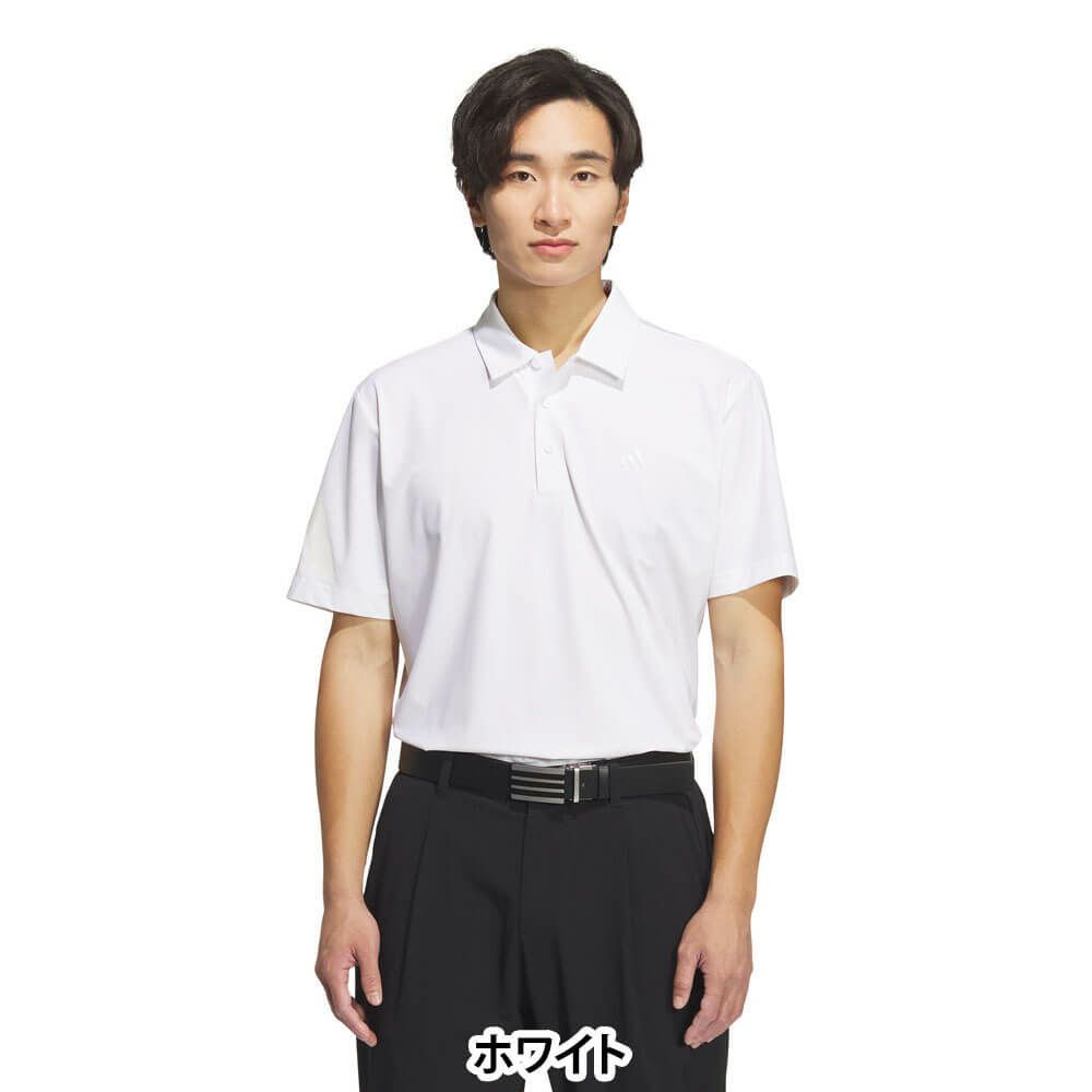 アディダス adidas　メンズ アディゼロ バックプリント 半袖 ポロシャツ KTN21　2025年モデル 詳細1