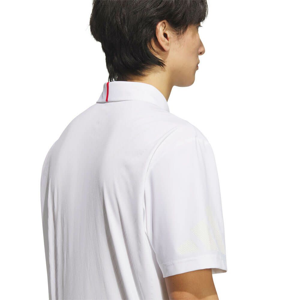 アディダス adidas　メンズ アディゼロ バックプリント 半袖 ポロシャツ KTN21　2025年モデル 詳細4