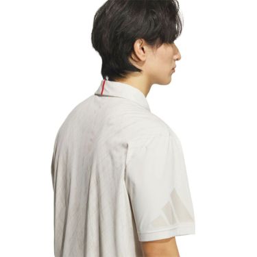 アディダス adidas　メンズ アディゼロ バックプリント 半袖 ポロシャツ KTN21　2025年モデル 詳細9