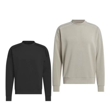 アディダス adidas　メンズ ビヨンド ザ コース ダンボールニット 長袖 クルーネック プルオーバー KUH54　2025年モデル 詳細1