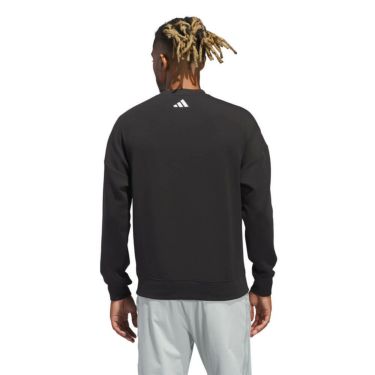 アディダス adidas　メンズ ビヨンド ザ コース ダンボールニット 長袖 クルーネック プルオーバー KUH54　2025年モデル 詳細6