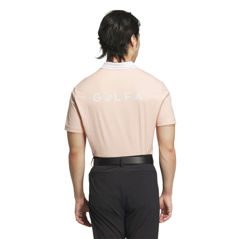 アディダス adidas　メンズ バックグラフィック 半袖 ポロシャツ KVH32　2025年モデル 詳細2