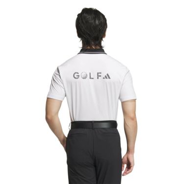 アディダス adidas　メンズ バックグラフィック 半袖 ポロシャツ KVH32　2025年モデル 詳細7