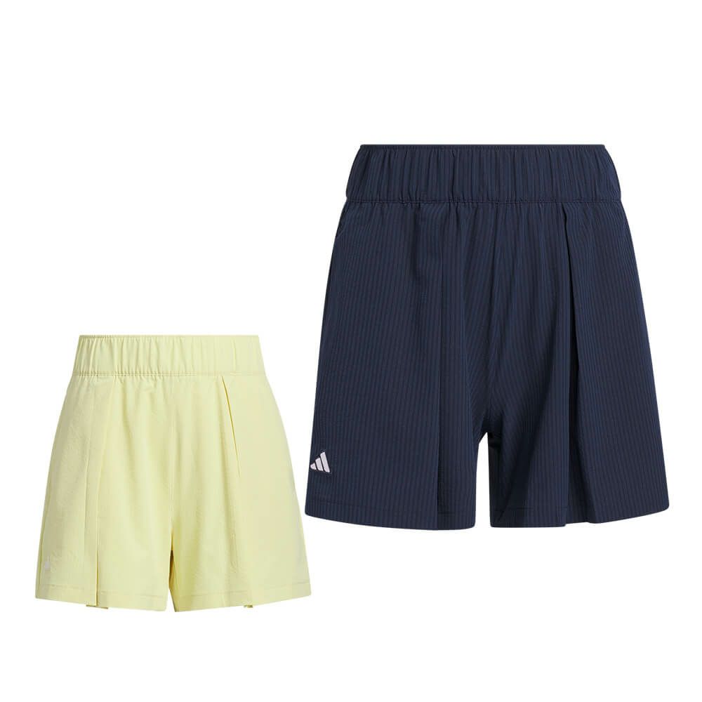 アディダス adidas　レディース ビヨンド ザ コース 撥水プリーツ ショートパンツ KWH88　2025年モデル